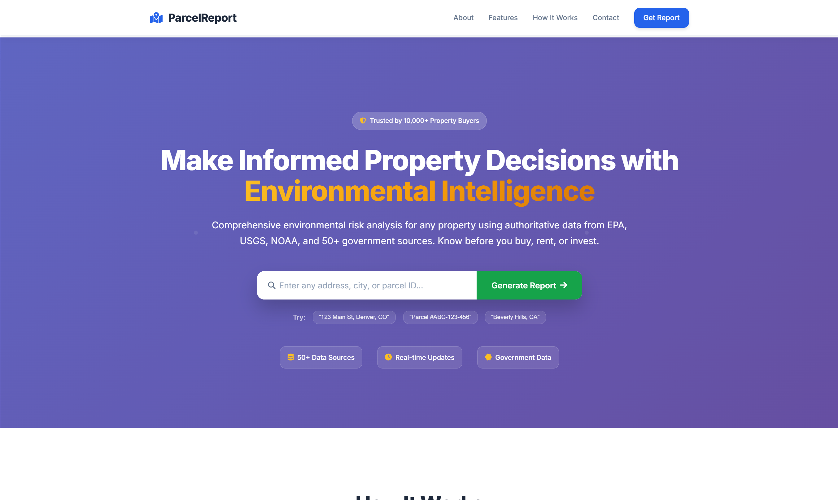ParcelReport